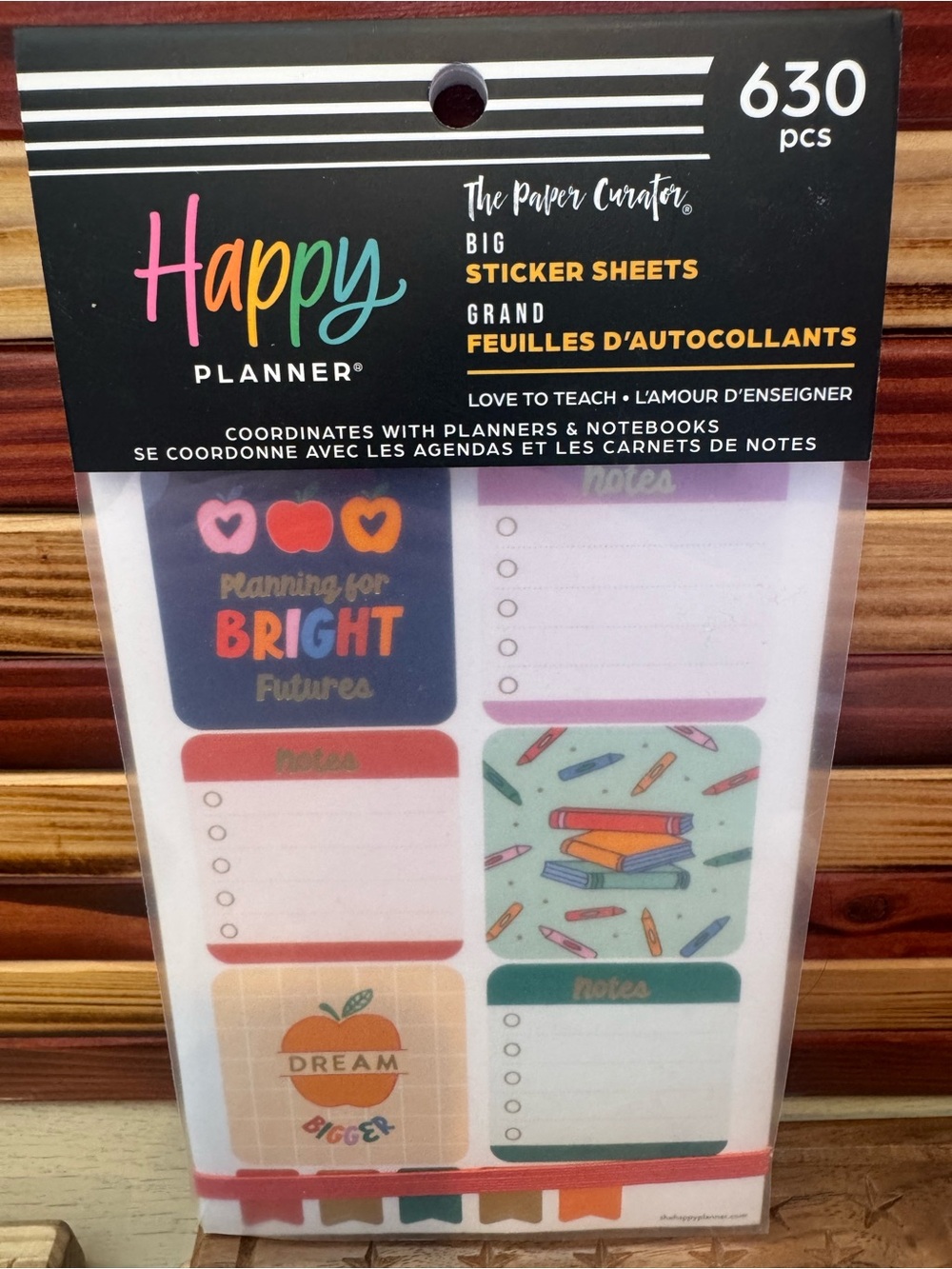 Happy Planner Sticker Sheets - Love to teach teacher